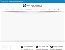 Tablet Screenshot of familymutualinsurance.com
